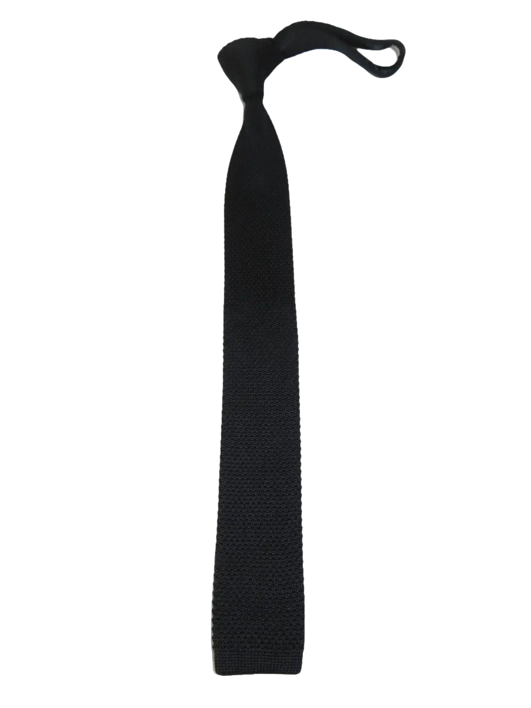 Men's Vitorofolo Italy Slim Tie Woven Fabric Fashionable RS-1 Black
