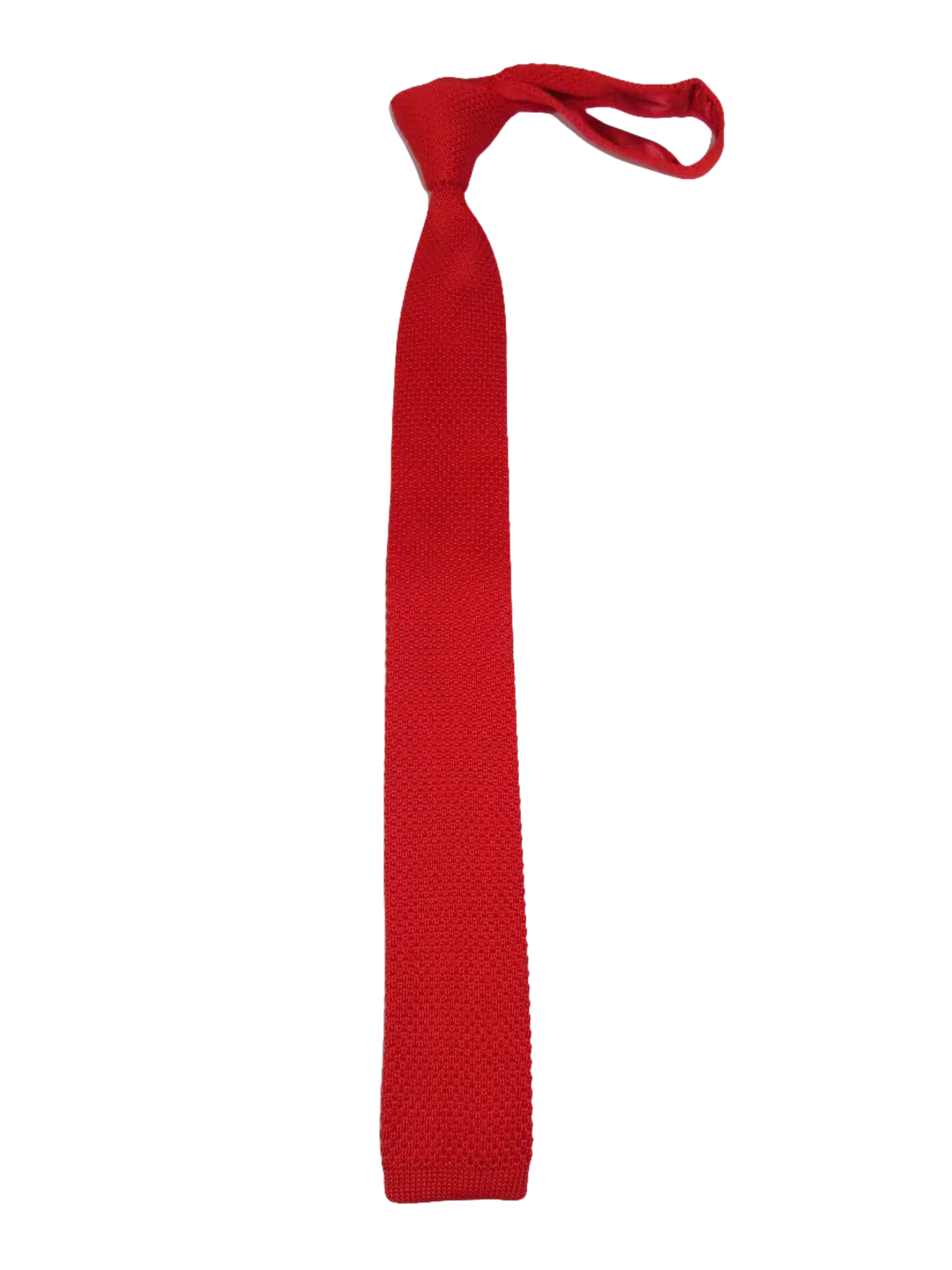 Men's Vitorofolo Italy Slim Tie Woven Fabric Fashionable RS-2 Red