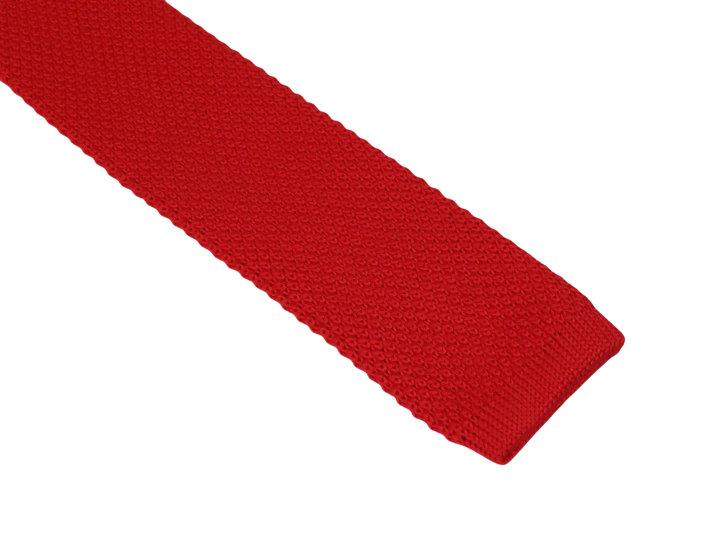 Men's Vitorofolo Italy Slim Tie Woven Fabric Fashionable RS-2 Red