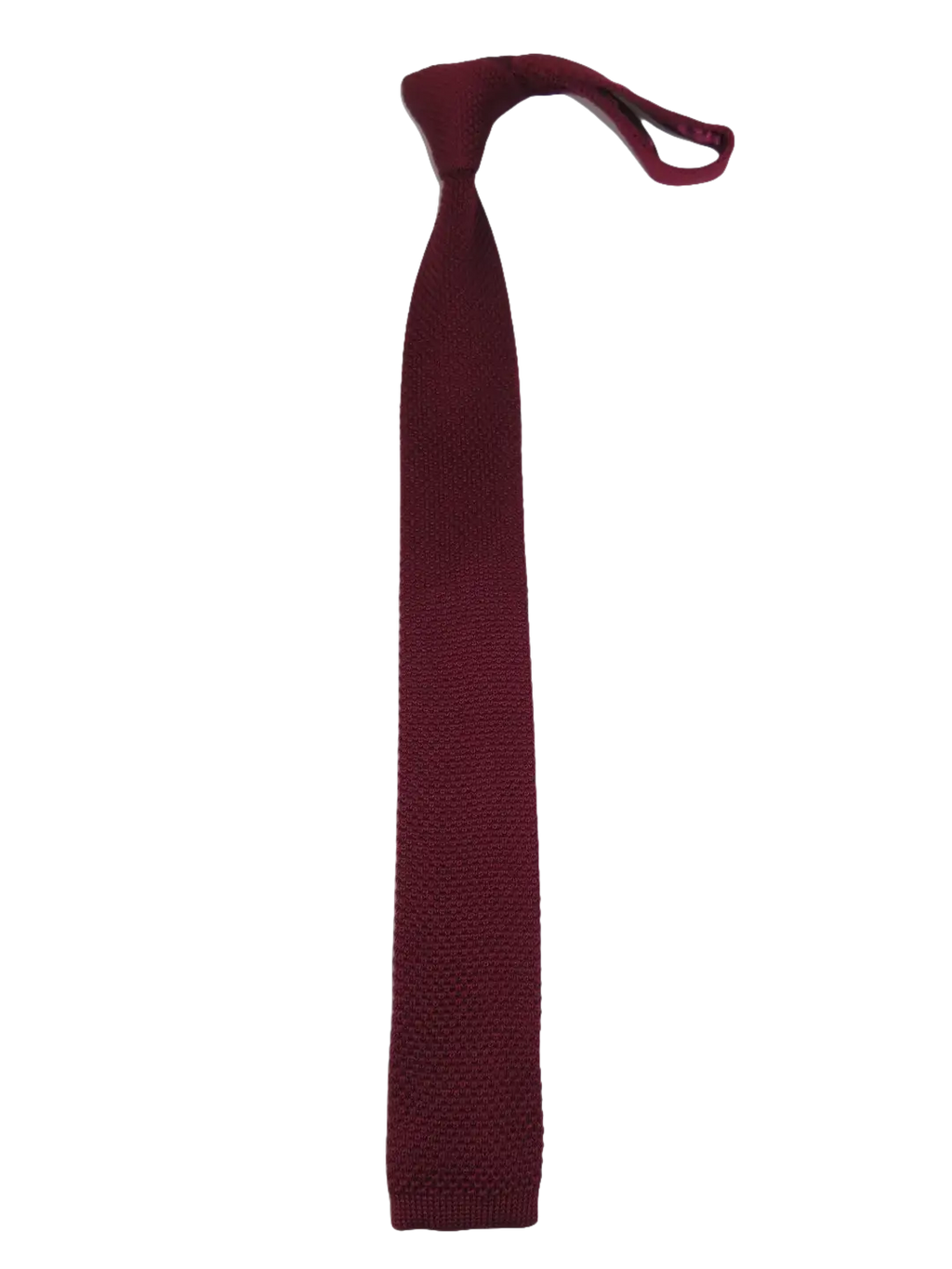 Men's Vitorofolo Italy Slim Tie Woven Fabric Fashionable RS-3 Burgundy