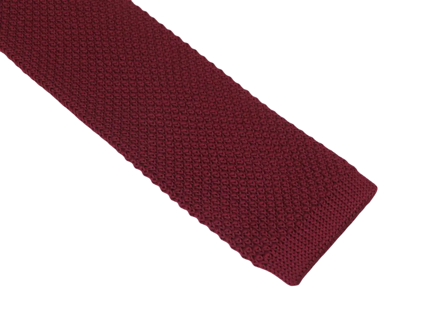 Men's Vitorofolo Italy Slim Tie Woven Fabric Fashionable RS-3 Burgundy