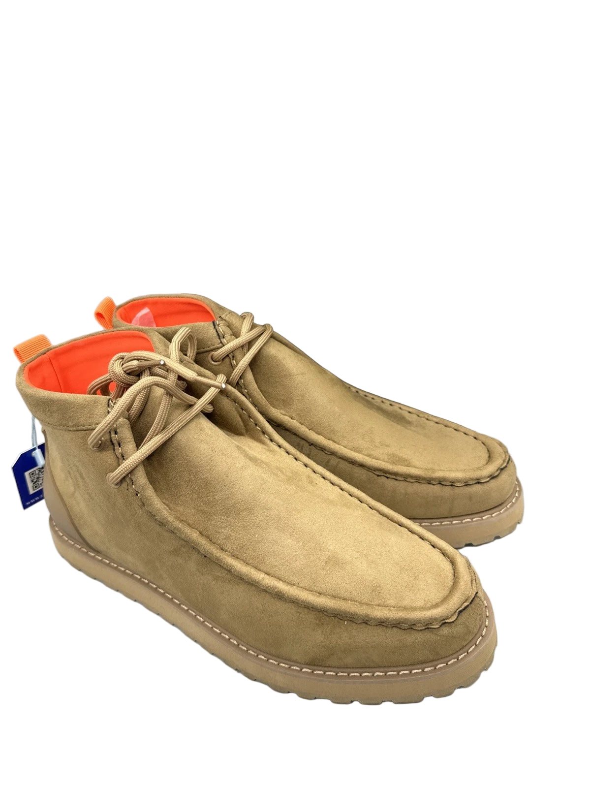 Men's TAYNO Wallabee Style Chukka Boots Soft Micro Suede MOJAVE S Sand