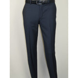 Men Suit BERLUSCONI Turkey Italian Wool 180's Double Breasted UGS94-09 Mid Blue