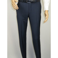 Men Suit BERLUSCONI Turkey Italian Wool 180's Double Breasted UGS94-09 Mid Blue