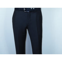 Men Suit BERLUSCONI Turkey Italian Wool 180's Double Breasted UGS94-12 Navy