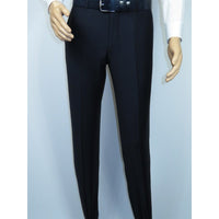 Men Suit BERLUSCONI Turkey Italian Wool 180's Double Breasted UGS94-12 Navy