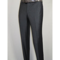 Men Suit BERLUSCONI Turkey Italian Wool 180's Double Breasted UGS94-14 Charcoal
