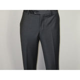 Men Suit BERLUSCONI Turkey Italian Wool 180's Double Breasted UGS94-14 Charcoal