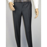 Men Suit BERLUSCONI Turkey Italian Wool 180's Double Breasted UGS94-14 Charcoal