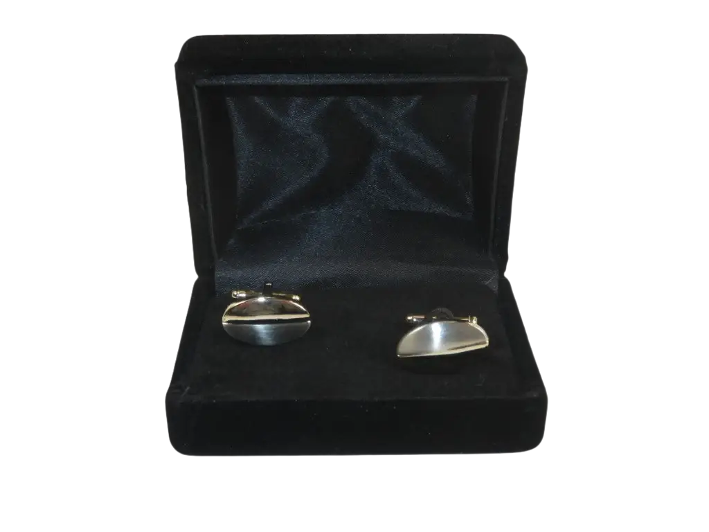 Men J.Valintin Cufflinks by Vitorofolo for French Cuff Shirt V29-39Silver Gold