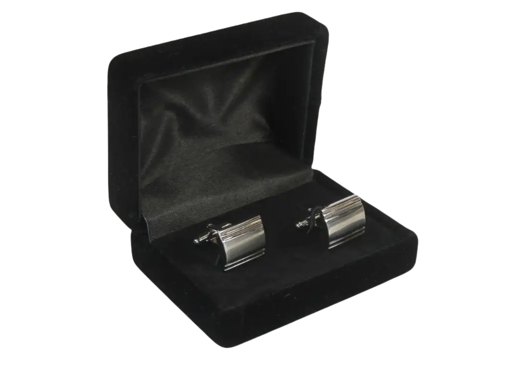 Men J.Valintin Cufflinks by Vitorofolo for French Cuff Shirt V29-45 Silver