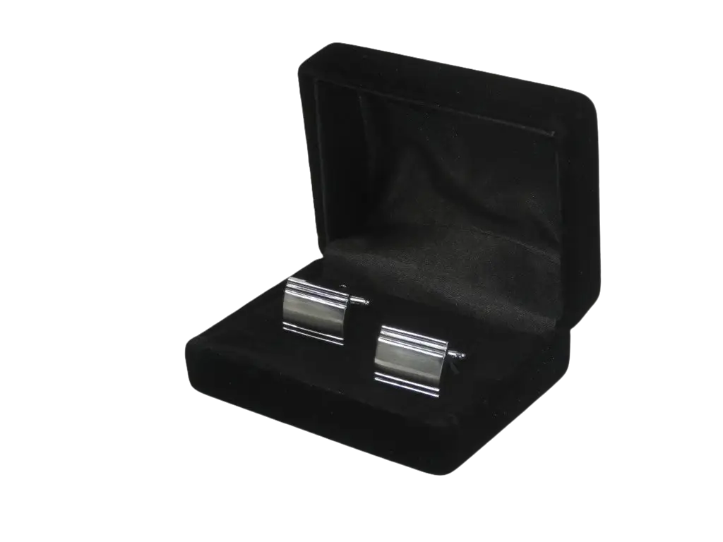 Men J.Valintin Cufflinks by Vitorofolo for French Cuff Shirt V29-45 Silver