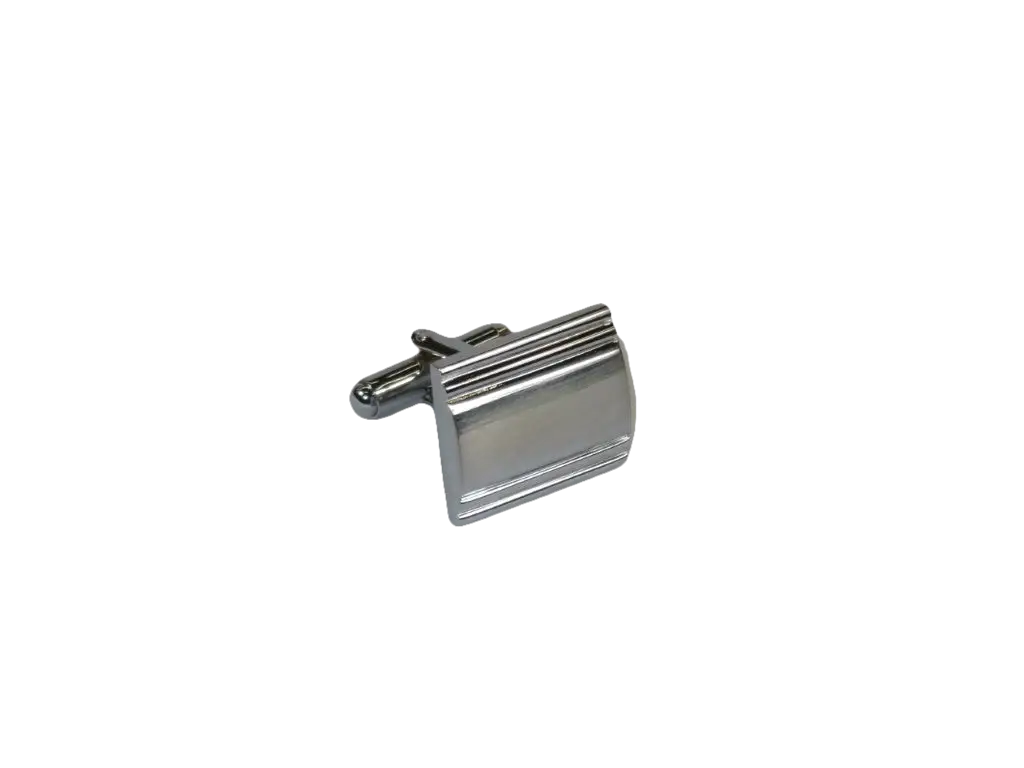 Men J.Valintin Cufflinks by Vitorofolo for French Cuff Shirt V29-45 Silver