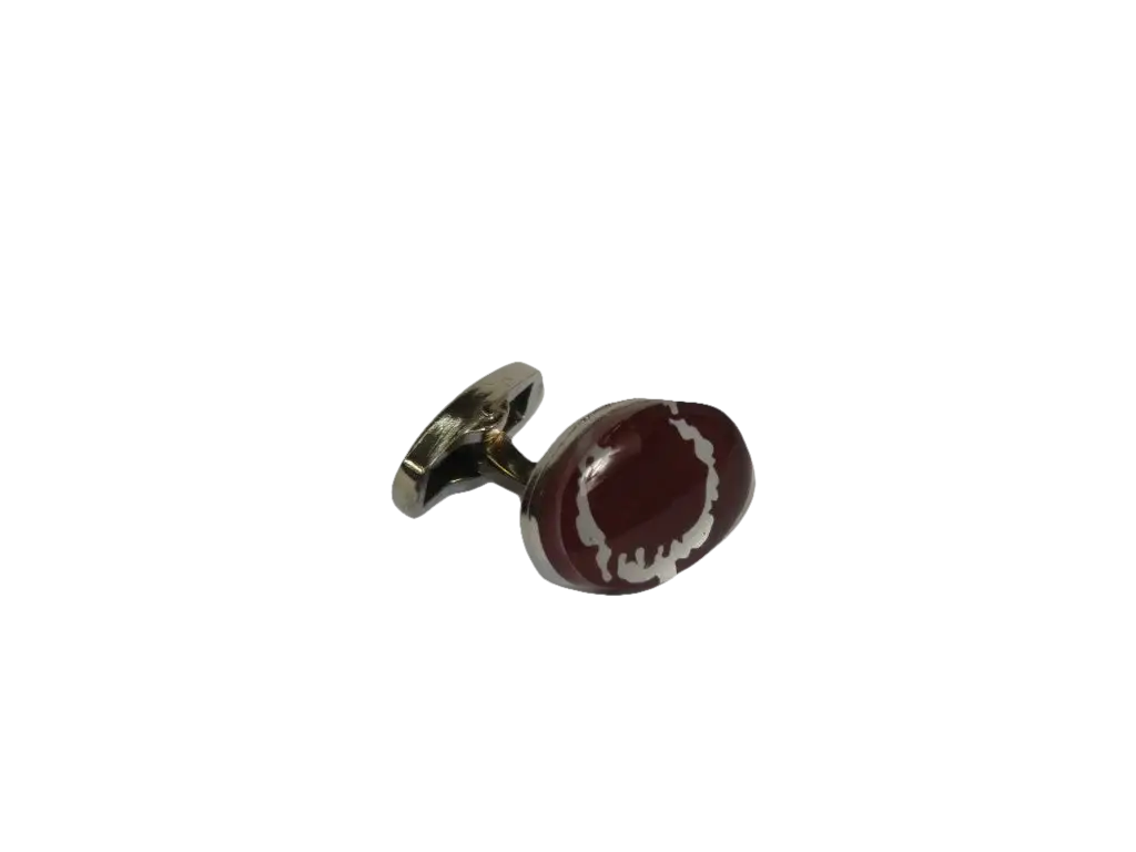 Men J.Valintin Cufflinks by Vitorofolo for French Cuff Shirt V35-25 Brown Stone