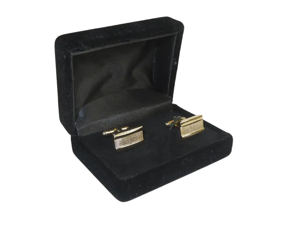 Men J.Valintin Cufflinks by Vitorofolo for French Cuff Shirt V35-28 Gold