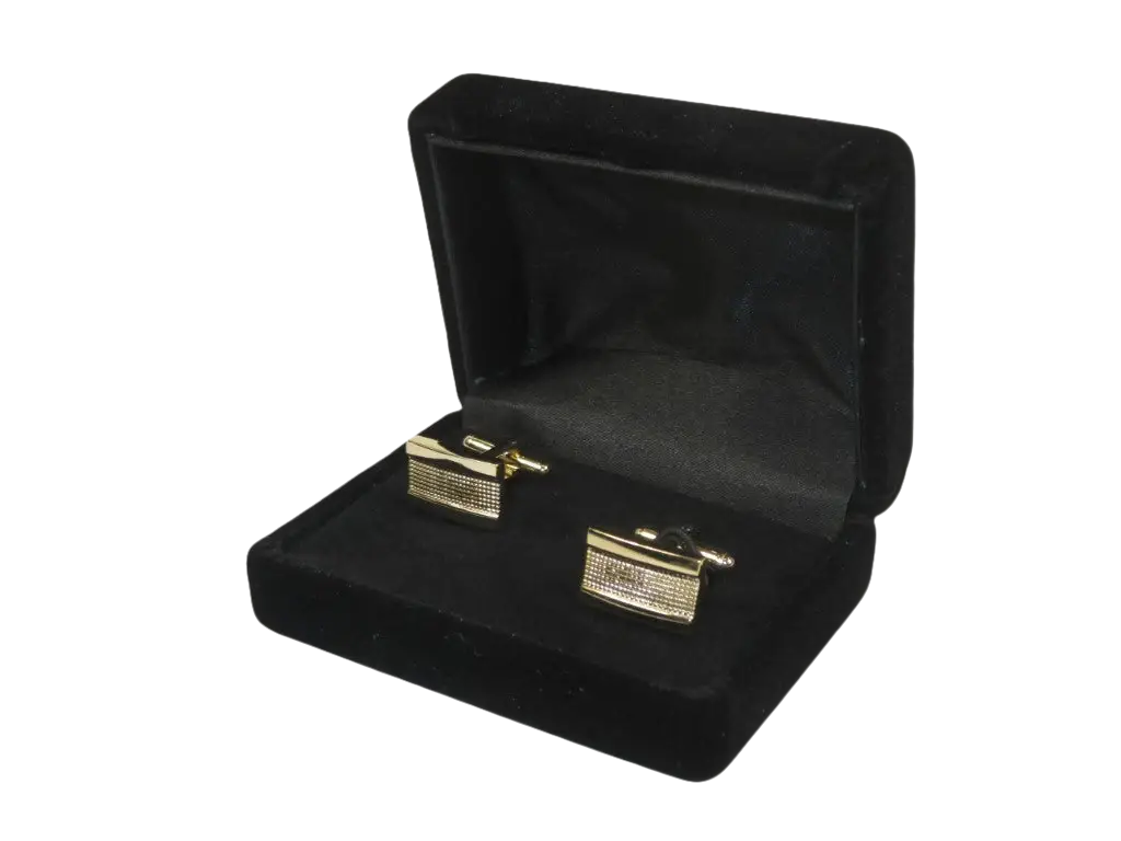 Men J.Valintin Cufflinks by Vitorofolo for French Cuff Shirt V35-28 Gold
