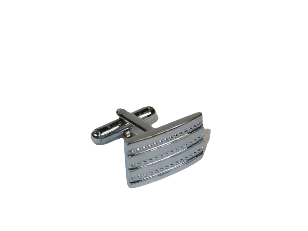 Men J.Valintin Cufflinks by Vitorofolo for French Cuff Shirt V35-29 Silver
