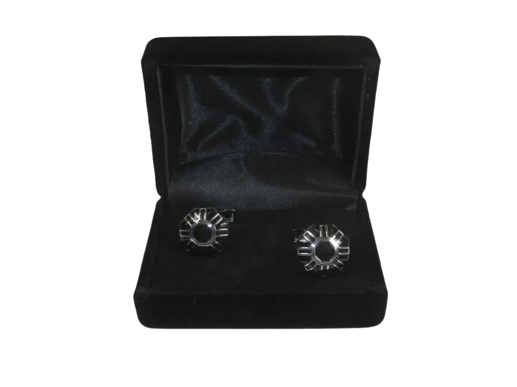Men J.Valintin Cufflinks by Vitorofolo for French Cuff Shirt V35-36