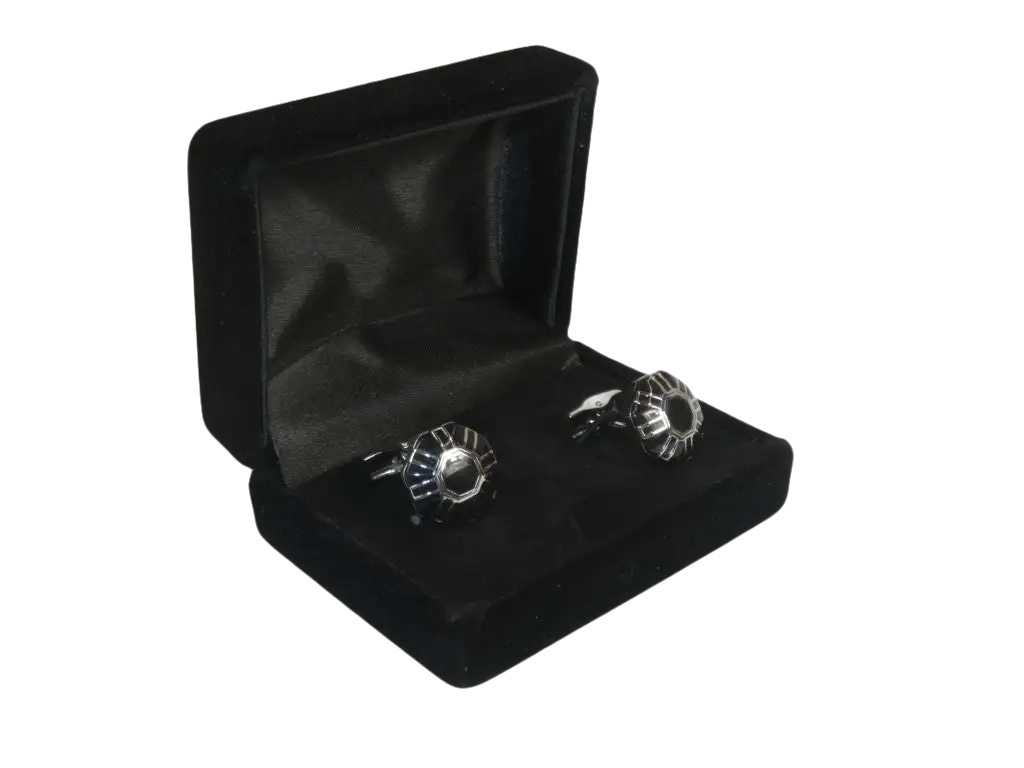 Men J.Valintin Cufflinks by Vitorofolo for French Cuff Shirt V35-36