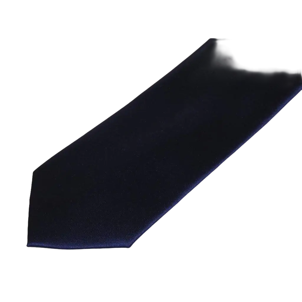Men's Tie/Hankie Microfiber Silky Vito Rofolo by J.Valintin VTR-89 Navy Blue