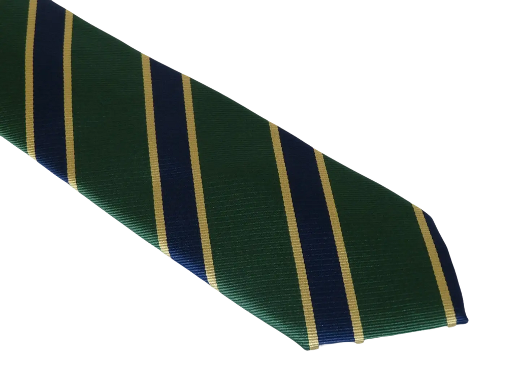 Mens Narrow Tie/Hankie Set Microfiber Silky Vito Rofolo VTR-99 Hunter Green